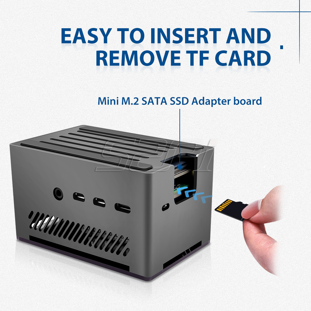 52Pi Raspberry Pi 4 Case Alumi - Argon One V3 M.2 Nvme Case review and price