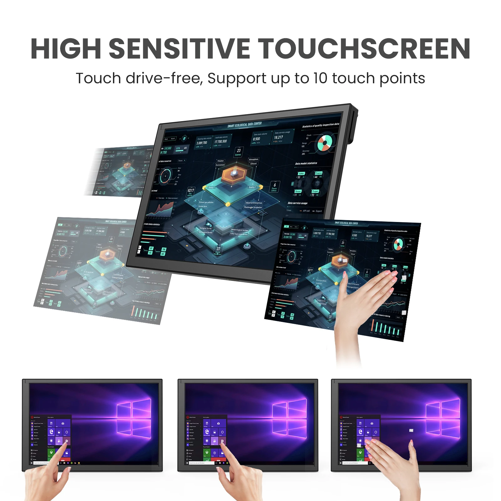 HDR 1280x800 IPS Capacitive To - Raspberry Pi 10.1 Inch Capacitive Touch Screen Ips review and price
